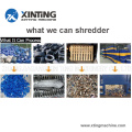 Plastic Recycling Shredder Prices Double Shaft Waste Tire Shredders for Sale